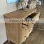 high quantity natural clolor unfinish oak antique drawer chest