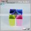 Customized Desktop Assemble Colored PS Plastic Pen Holder