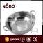 high quality Stainless Steel double flavour divided hot pot