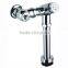 High Quality Brass Time Delay Toilet Flush Valve, Self Closing Valve, Chrome Finish and Wall Mounted
