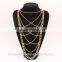 Wholesale 18K gold chain link sexy body chain necklace