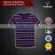 Summer new product color round collar T-shirt with short sleeves for fashion stripe t shirt