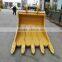 SGS&ISO certified machinery parts of excavator dustpan rock bucket