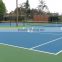 silicon PU malfunctional basketball court and badminton court flooring materials