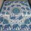 modern elephant printed tapestry indian