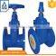 2015 TKFM flange connection 2 inch water pipe plain gate valve wheel handle