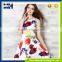 China Supplier Beautiful Sexy Girls Sleeveless Office Dress
