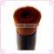 Black color wood handle makeup brush for sale