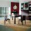 Modern table set dining table and sideboard