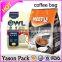 Yason coffee bag in tin tie coffee bean bulk bag 1lb coffee bag