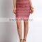 clothing suppliers china wave stripe bodycon wholesale vintage sari wrap skirt for women
