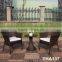 LOW PRICE NEW DESIGN 3PCS GARDEN RATTAN TEA SET