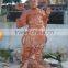 Four Heavenly Kings Buddha Red Marble Stone Statue Hand Carving Sculpture For Garden And Pagoda