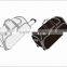 2016 hot sale custom gym bag / fashionable sports backpack