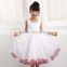 2016 Latest Children Kids Fashion Frock Wedding Dress Model For 9 Years Old Flower Girl