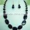 New top sell acrylic statement amber necklace fashion style handmade design