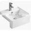 Semi lavabo sink bathroom semi recessed basin ceramic D8208C