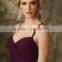 2015 Latset Design Formal Long Sexy Ruched Spaghetti Straps Bridesmaid Dress For Adult HA-098