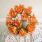 wholesales artificial flower small PE flowers bouquets for home decorations