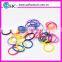 New Colored loom bands,silicone wrist bands,DIY bracelets loom rubber bands, loom bands sets for children