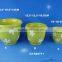 Set of 3 round shape ceramic flower pot for balcony
