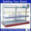 OEM ODM Qualified big wire mesh display racks and stands
