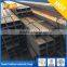 Black mild ms steel square tube weight per meter