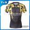 Wolesale athletic quick dry sports shirts / digital printing spandex running shirt