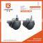 50mm plastic and gray caster wheel swivel caster wheels mini duty caster wheel