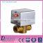 High quality 3-Way brass electric ball valve