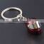 2015metal keychain helmet keyrings/motorcycle helmet keychain/ring for keychain wholesale