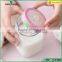 500ml Transparent glass mason jar for juice and milk with handle
