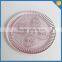 LXHY-P015 Wedding Decorative Colored Vintage Round Flat Glass Plate