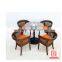 Durable Use and Light Weight Rattan Sofa and Round Table