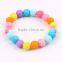 ss>>>2015 New! Korean style lovely children jewelry set children fashion girl colorful beads necklace bracelet