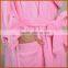 High Density Coral Fleece Couple Bathrobe With Multi-Coloured