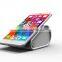 Bright luster qi for iphone 5 double port usb lcd 10000mah power bank for mobile phones