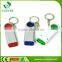 Promotional 2 led ABS material mini keychain led flashlight wholesale