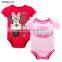2016 new design novel different cartoon pattern trendy baby clothes