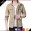 Fashion custom design cotton jacket wholesale men bomber jacket, winter jacket