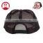 5 panel colours pattern adjustable mesh cap / flat bill trucker cap/caps