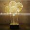 Hot selling 2016 party Acrylic night light