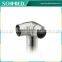 Stainless steel tube connector SS304 Flush Joiner 90 Degree Tee