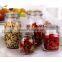 1L 1.5L 2.2L High quality glass storage jar/glass jar with metal clip/glass airtight jar