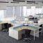 Fashional office design S Shaped Office Desk, Table for Office,,Melamine Top Office Desk