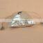 Gold/Silver Metallic Fabric Drawstring Favor Bags Pouch directly from factory