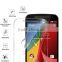 Factory price ! Popular models ! 9H 0.33mm 2.5D tempered glass screen protector for motorola moto g2