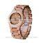 Watches men 100% Eco-friendly wooden watch mixed color sandalwood pure wooden wristwatch