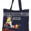2015 New trendy cute cotton canvas tote bag for promotion