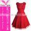 Plain Dyed Polka Dots Ladies Pencil Dress